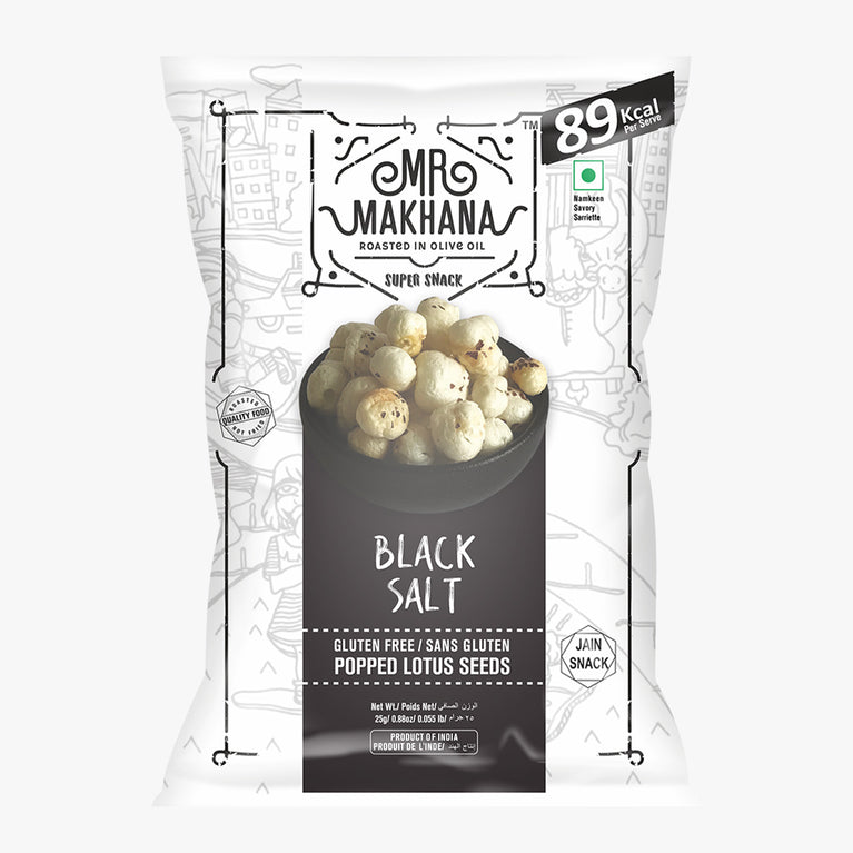 Mr Makhana Black Salt 75GM