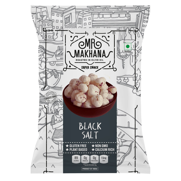 Mr Makhana Black Salt 20 GM