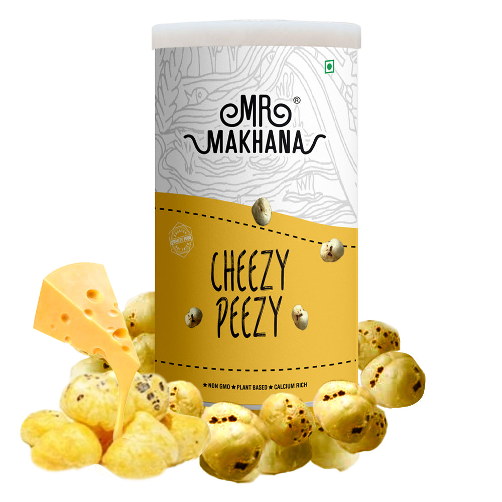 Mr Makhana Cheezy Peezy Jar 80 GM