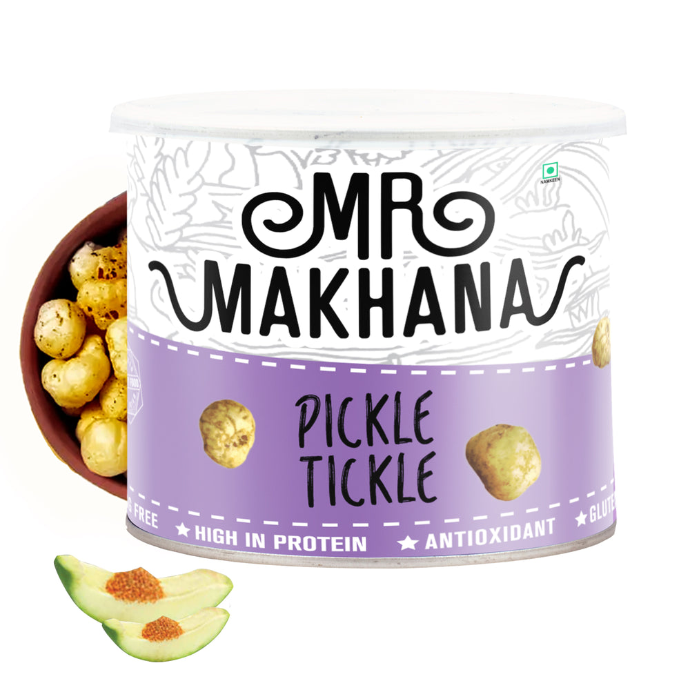 Mr Makhana Pickle Tickle Jar 50 GM