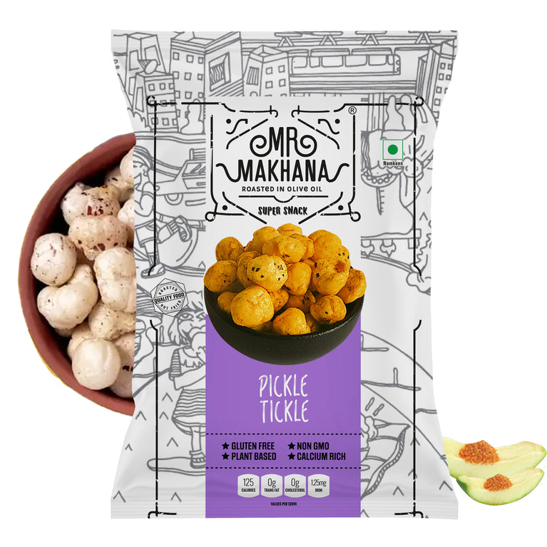 Mr Makhana Pickle Tickle 60 GM