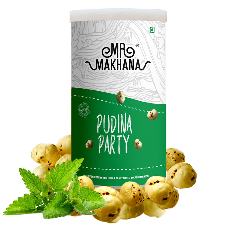 Mr Makhana Pudina Party Jar 80 GM