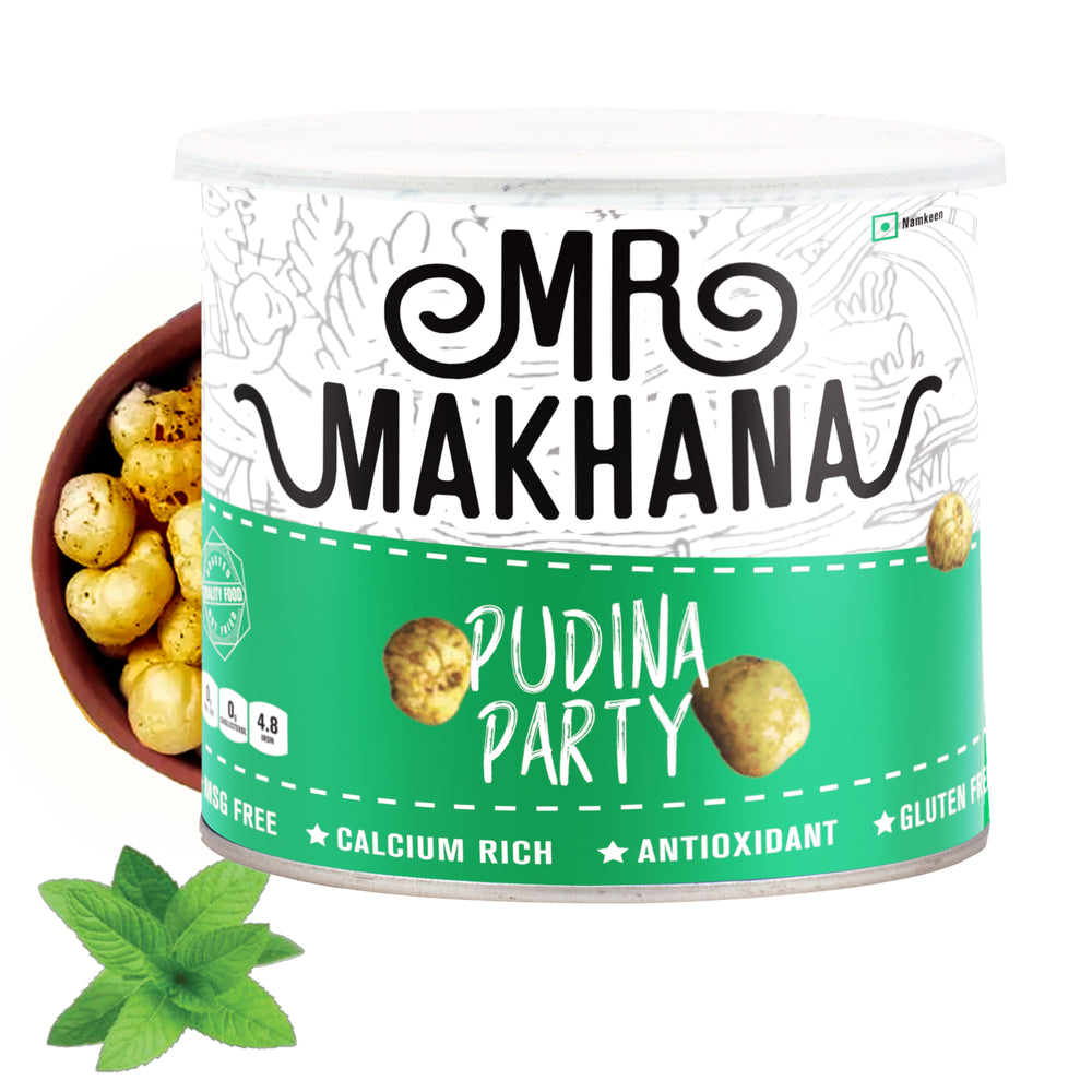 Mr Makhana Pudina Party Jar 50 GM