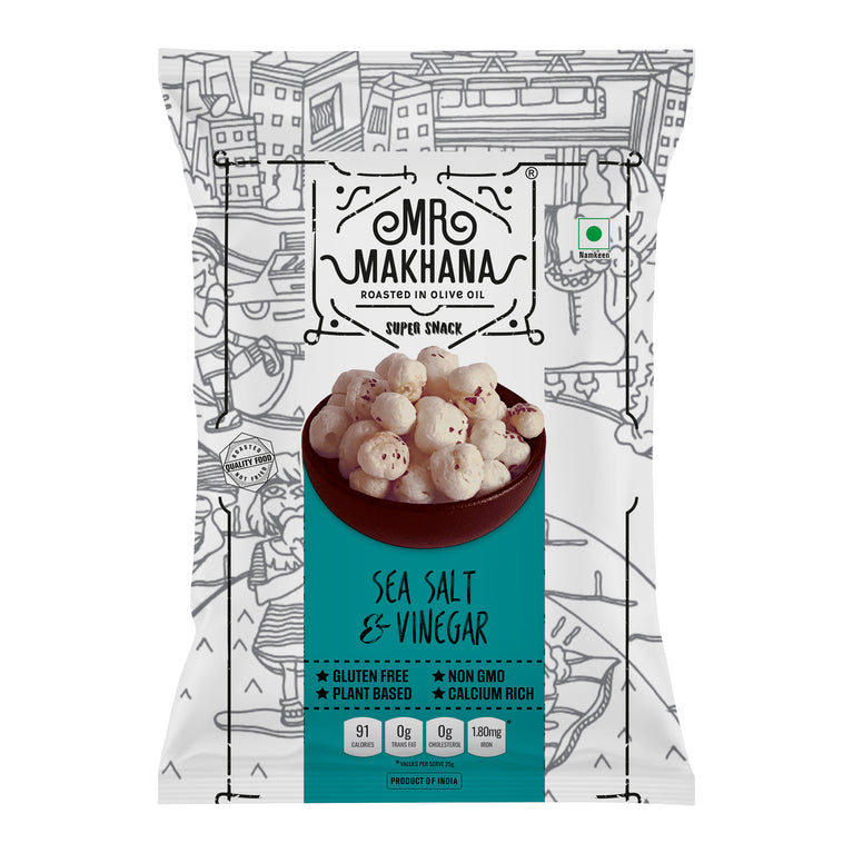 Mr Makhana Sea Salt & Vinegar 20 GM