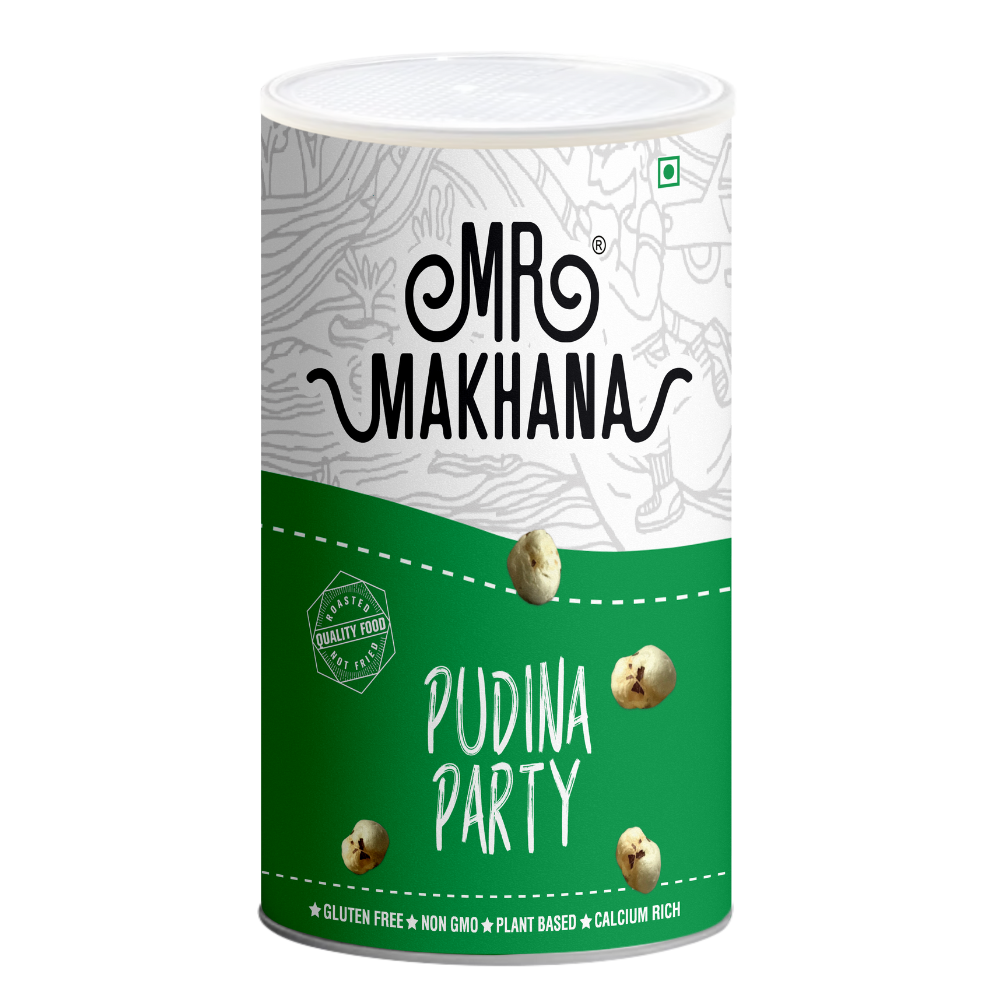 Mr Makhana Pudina Party Jar 80 GM