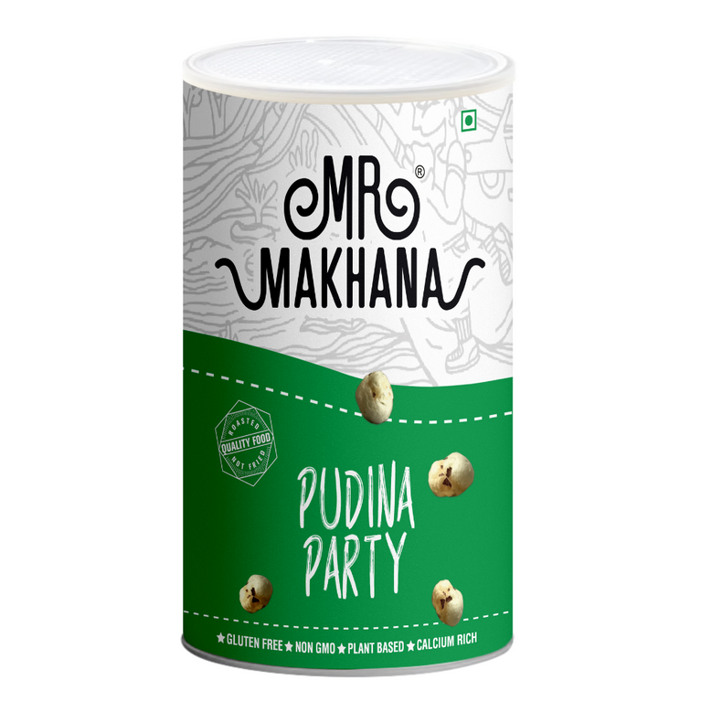 Mr Makhana Pudina Party Jar 80 GM