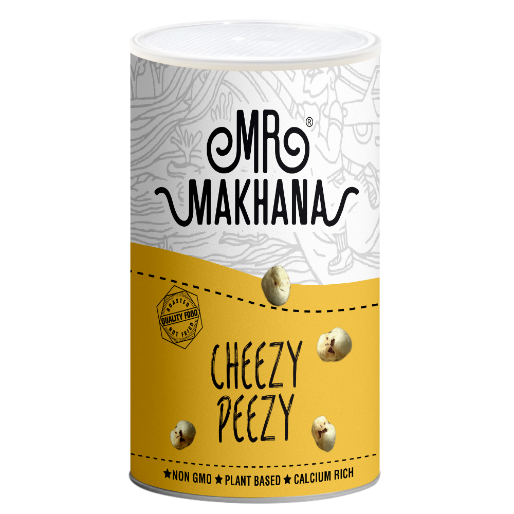 Mr Makhana Cheezy Peezy Jar 80 GM