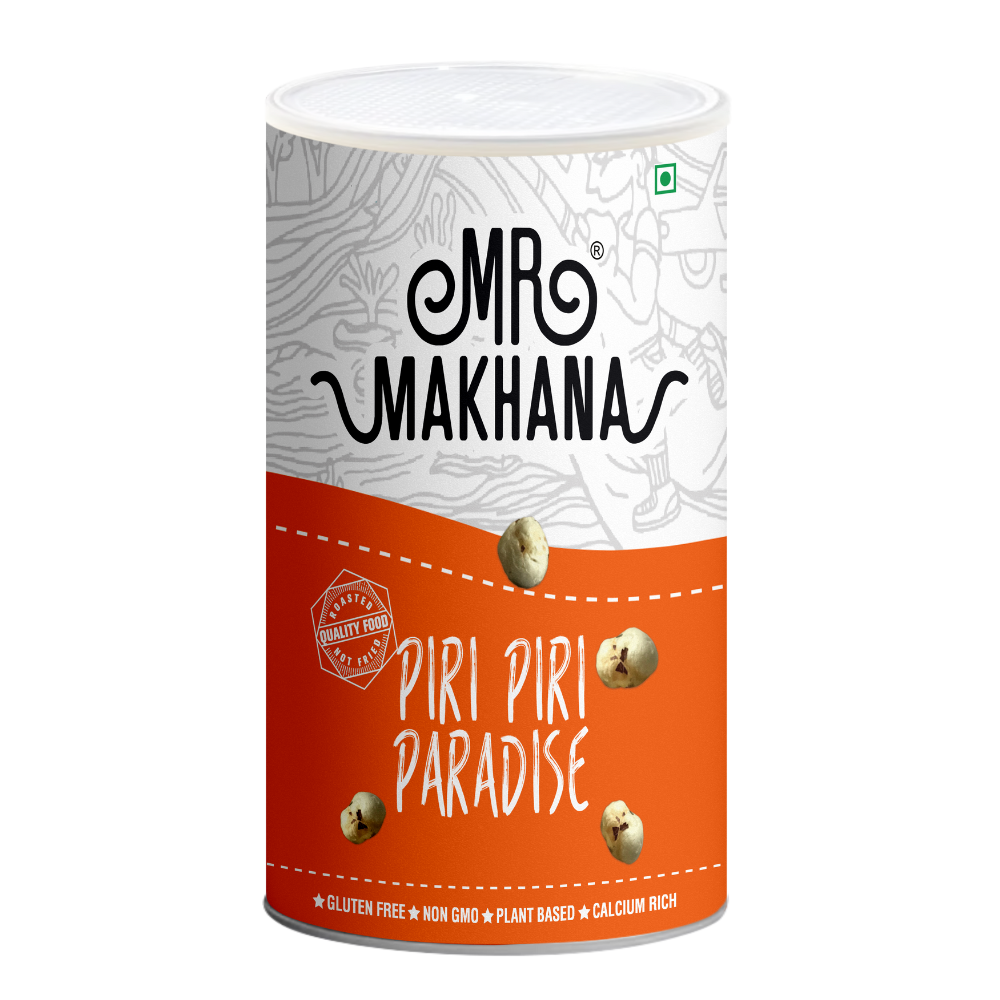 Mr Makhana Piri Piri Paradise Jar 80 GM