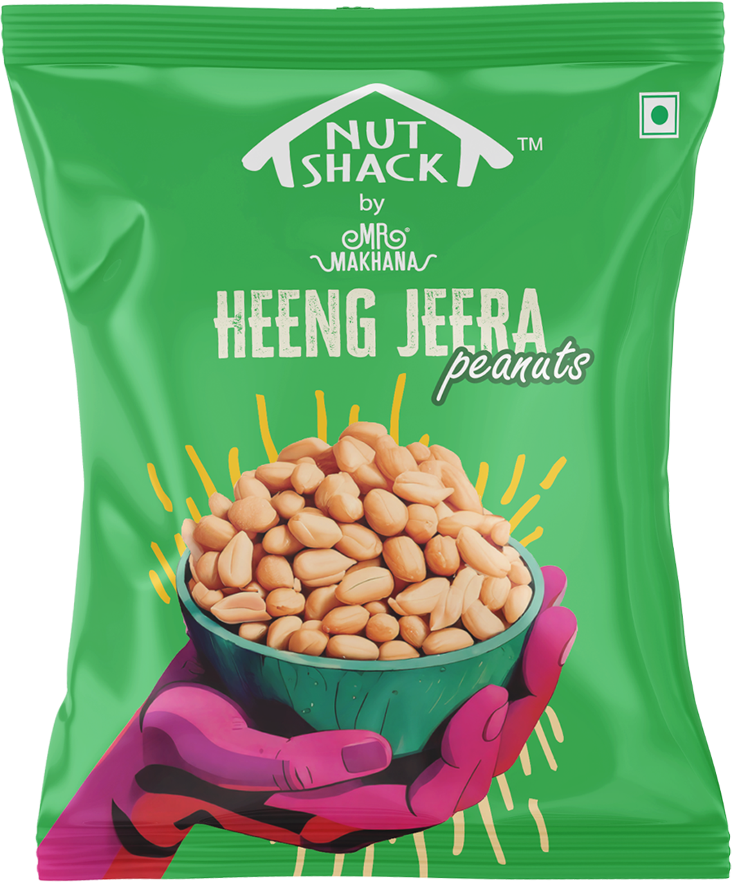 Heeng Jeera Peanuts (Pack of 10)