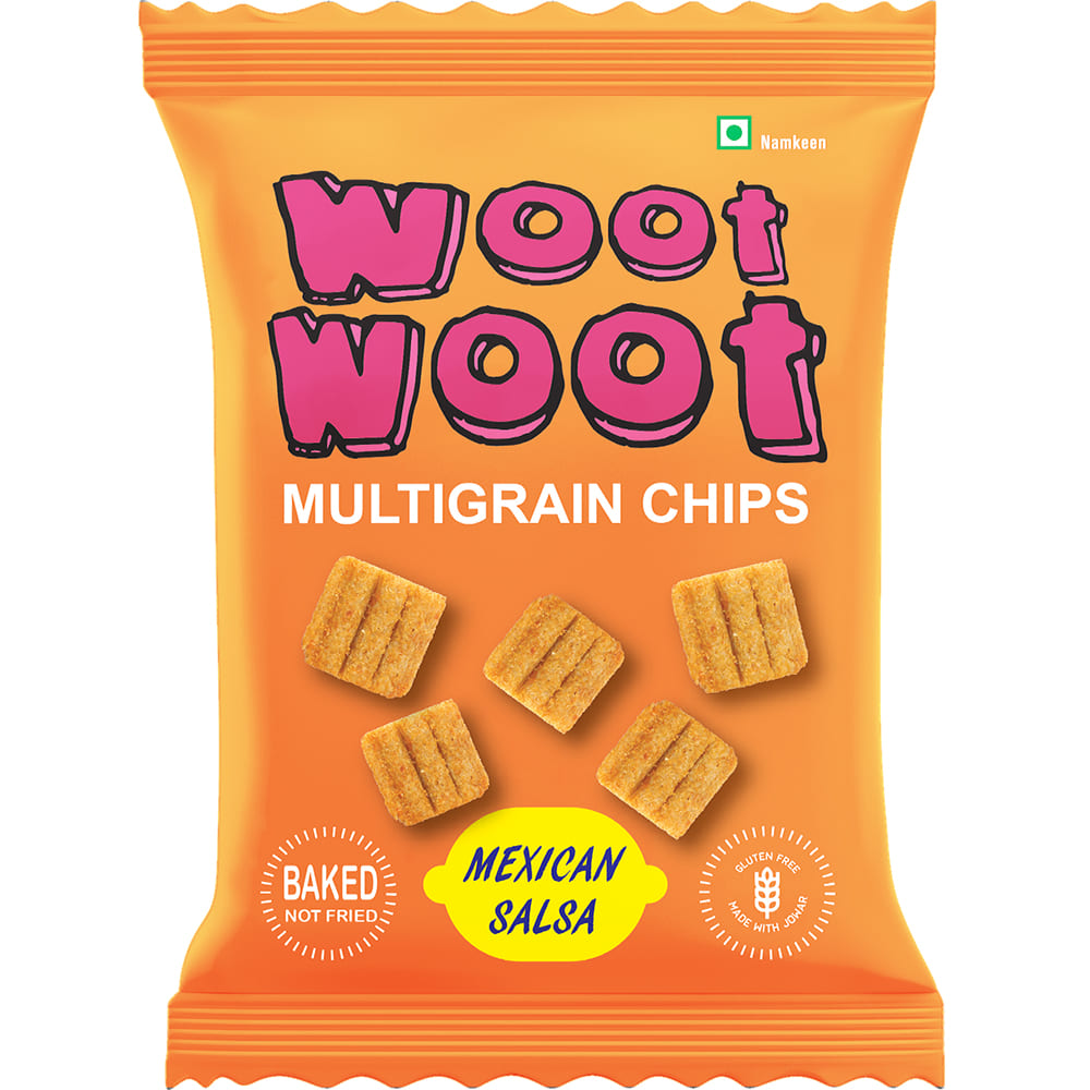 Woot Woot Multigrain Chips Pack of 12